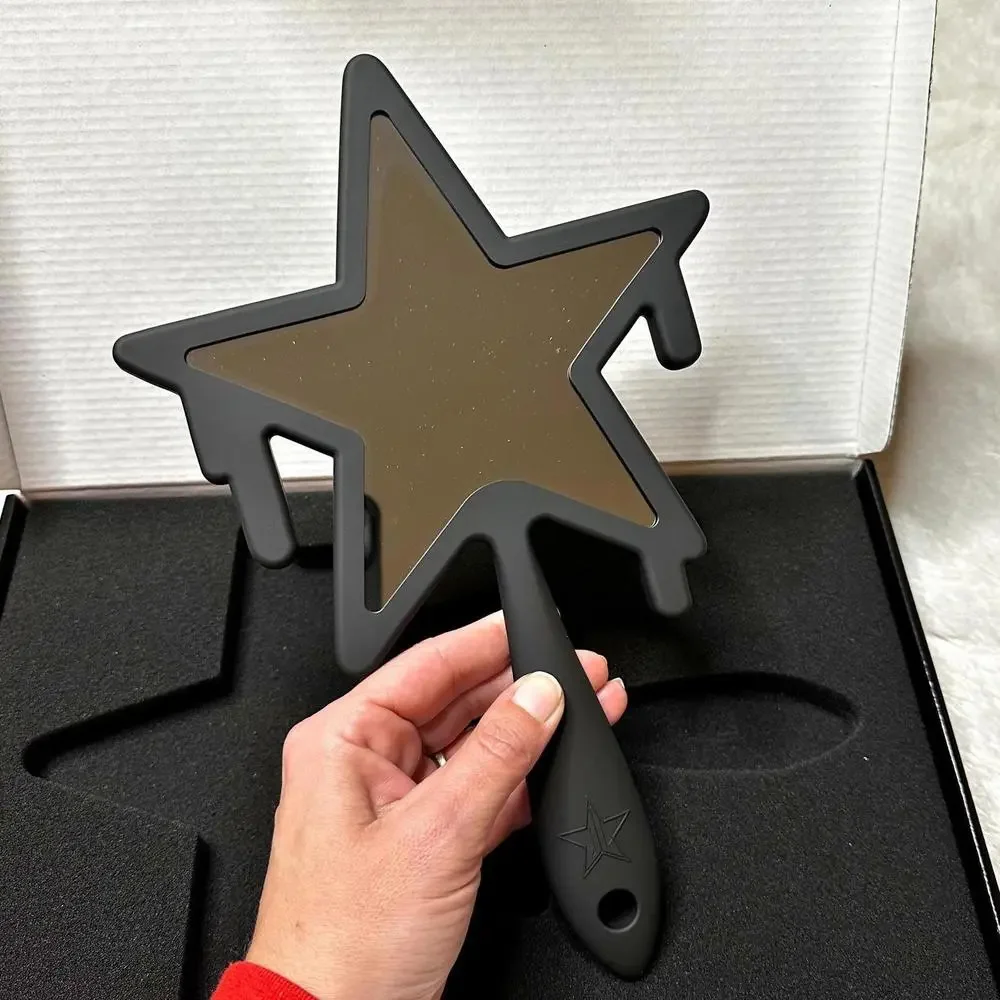 NIB Jeffree Star Limited Edition Halloween Spider Web Hand Mirror OS